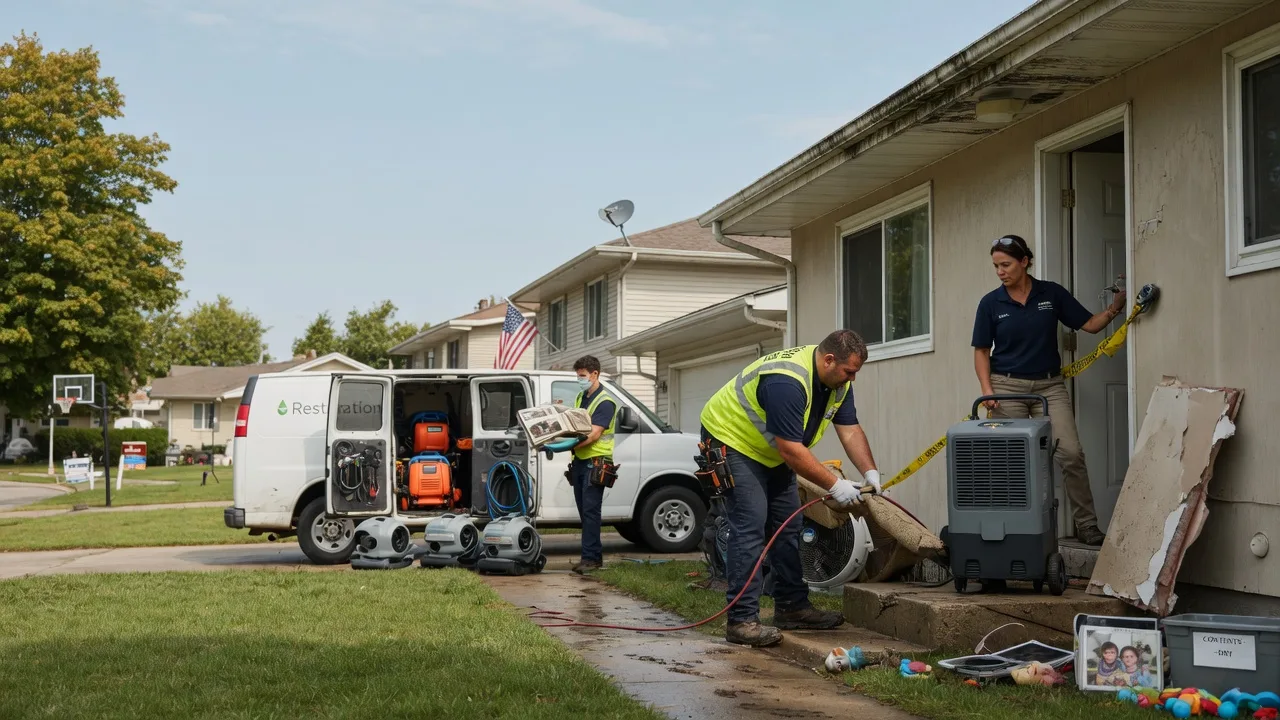 Water Damage Restoration in Sunshine, LA near me